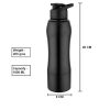 Belly Sipper Stainless Steel Water Bottle - 1000 ml / 750 ml - Image 3