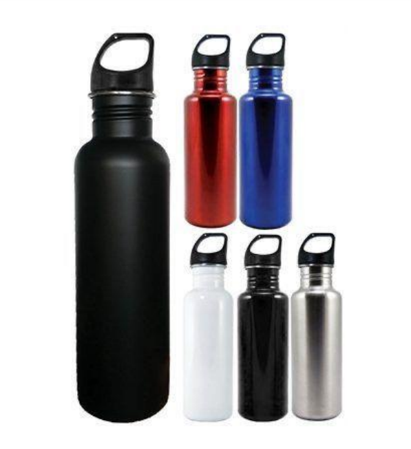 Coloured Steel Water Bottle – 750 ml