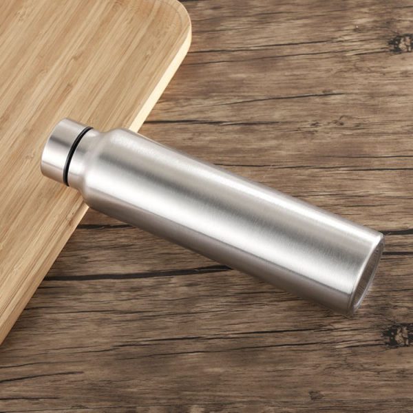 Stainless Steel Single Layer Water Bottle – 1000ml - 750ml - 500ml – Customisable - Image 3