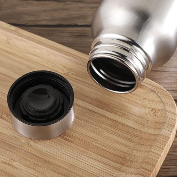 Stainless Steel Single Layer Water Bottle – 1000ml - 750ml - 500ml – Customisable - Image 5